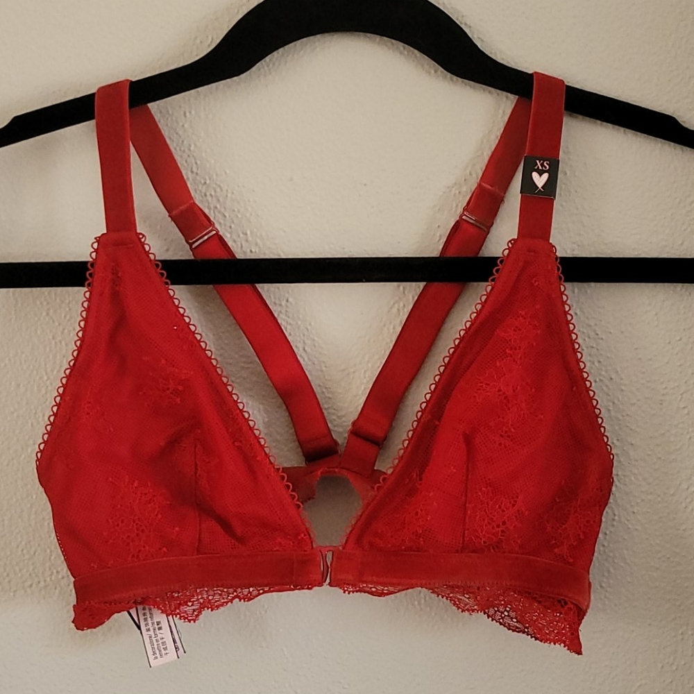 Victorias Secret red bralette